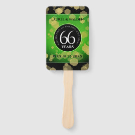 Eleganter 66. Geburtstag der Titanite Fächer