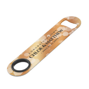 Eleganter 7. 22. Geburtstag der Kupferhochzeit Speed Flaschenöffner