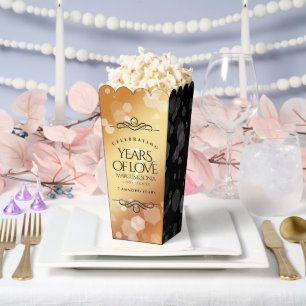Eleganter 7. Geburtstag der Kupferhochzeit Geschenkschachtel