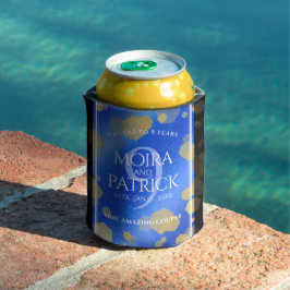 Eleganter 9. Lapis Lazuli Hochzeitstag Dosenkühler