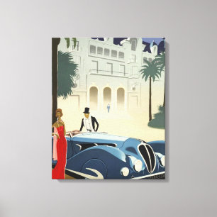 Eleganter Abend Leinwanddruck