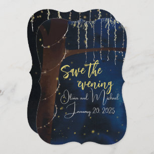 Eleganter Abend Save the Date