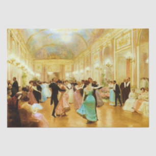 Eleganter Abend (Tanz im Palastball) Seidenpapier
