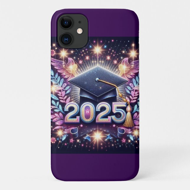 Eleganter Abschluss 2025 Case-Mate iPhone Hülle (Rückseite)