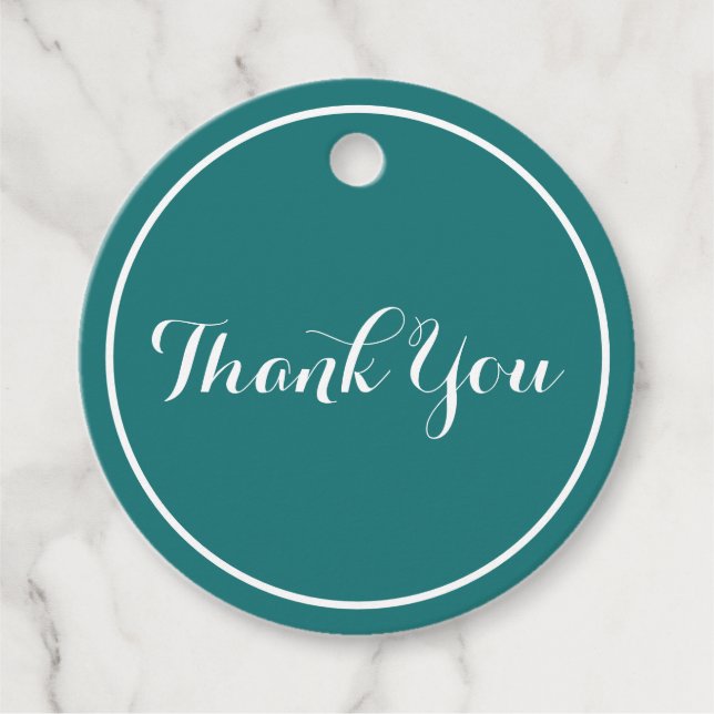 Eleganter Abschluss Celebration Green und White Geschenkanhänger (Vorderseite)