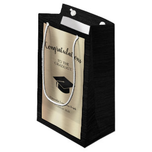 Eleganter Abschluss Class of 2021 Herzlichen Glüc Kleine Geschenktüte
