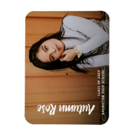 Eleganter Abschluss des modernen Fotos Magnet