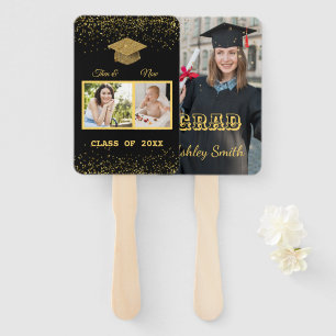 eleganter Abschluss Hand Fan Fächer