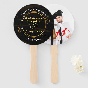 eleganter Abschluss Handfan Fächer