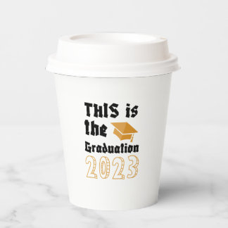 eleganter Abschluss Pappbecher