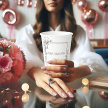 Eleganter Abschluss Schwarz-Weiß-Blumengrenze