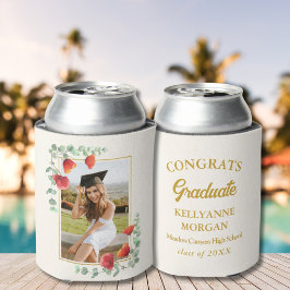 Eleganter Abschluss Wasserfarben  Pool Party Dosenkühler