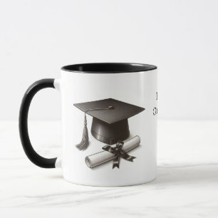 Eleganter Abschlussbecher Tasse
