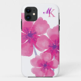 Eleganter Abstrakter Flora iPhone Case