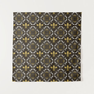 Eleganter Abstrakter Hintergrund. Nahtlose Geometr Wandteppich