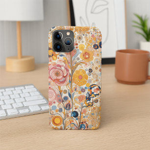 Eleganter Antiker Art Nouveau Stil Floral Stil iPhone 16 Pro Max Hülle