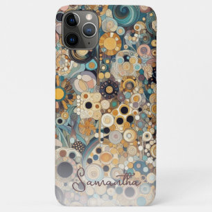 Eleganter antiker Jugendstil floraler Stil Case-Mate iPhone Hülle