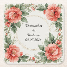 Eleganter Aquarellrahmen