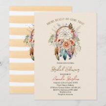 Eleganter Aquarelltraumfänger und Blume