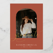 Eleganter Arch Frame 5 Foto Collage Abschluss Real