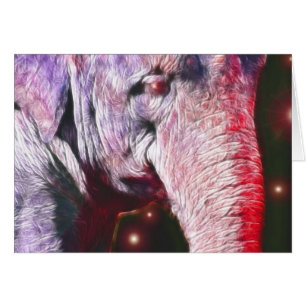 Eleganter *Asian AsiElephant* wilder Geist-Entwurf