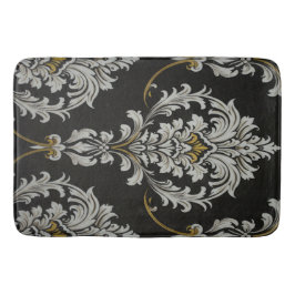 Eleganter Baroque Damask Badematte