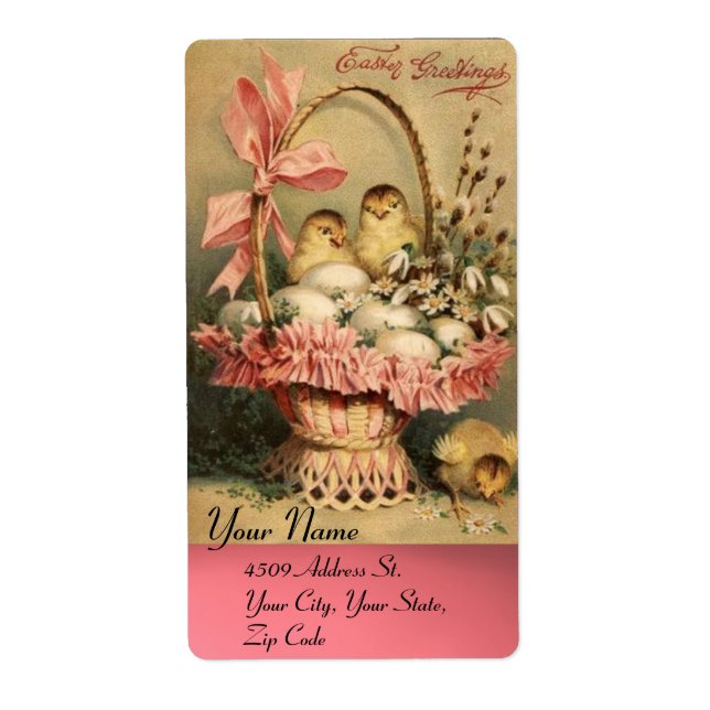 ELEGANTER BASKET,KIKEN,BLUME UND OSTEREIER (Vorne)