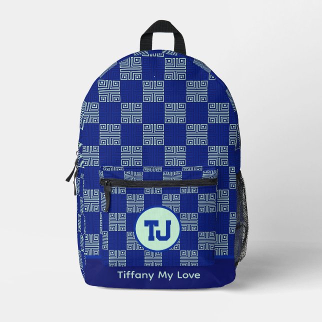 Eleganter Basketball Coach Rucksack (Vorderseite)