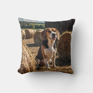 Eleganter Beagle-Kissen Kissen