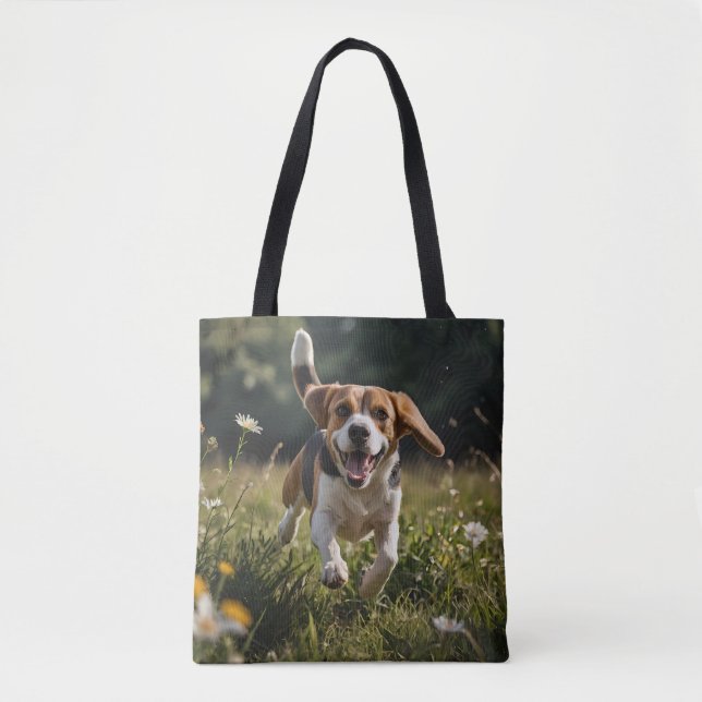 Eleganter Beagle Schulter Tasche (Vorderseite)