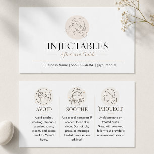 Eleganter Beige-Minimal-Injektions-Nachbehandlung-