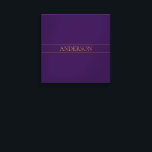 Eleganter benutzerdefinierbarer Text | Gold und De Leinwanddruck<br><div class="desc">Elegante,  anpassbare Schrift,  bearbeiten Sie Design wie Sie wollen!</div>