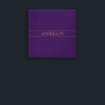 Eleganter benutzerdefinierbarer Text | Gold und De Leinwanddruck<br><div class="desc">Elegante,  anpassbare Schrift,  bearbeiten Sie Design wie Sie wollen!</div>