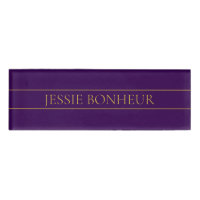 Eleganter benutzerdefinierbarer Text | Gold und De