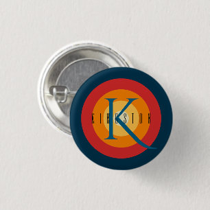 Eleganter benutzerdefinierter Anfangsbuchstaben-Bu Button