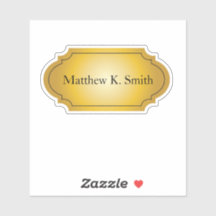 Eleganter Beruflicher Goldname