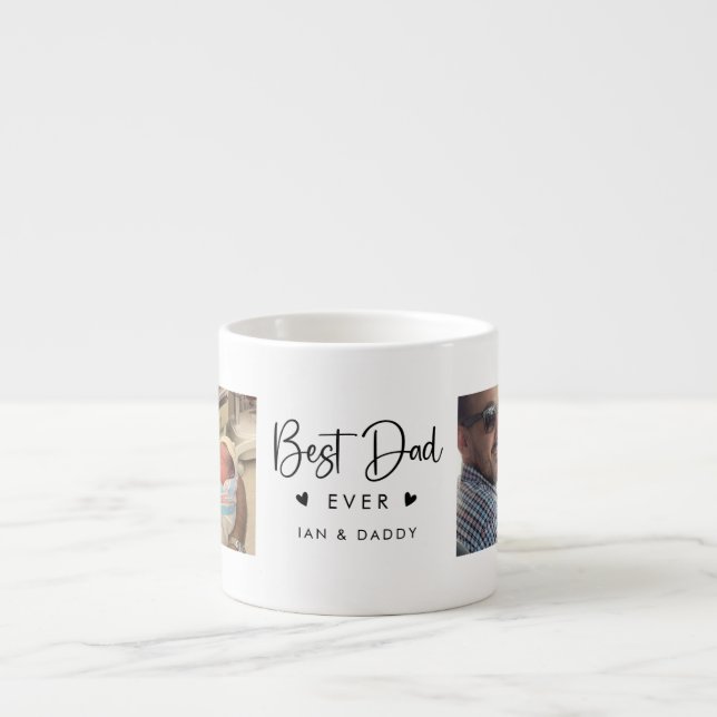 Eleganter Bester Vater je Expresso Espressotasse (Vorderseite)