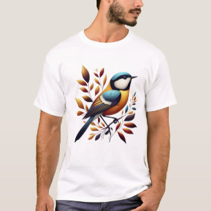 Eleganter Bird Design T - Shirt