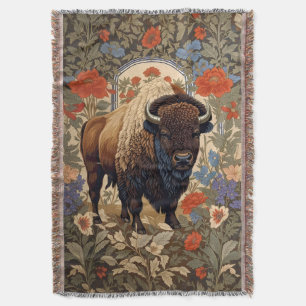 Eleganter Bison William Morris Inspiriert Decke