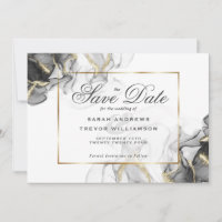 Eleganter Black Gold Alkohol Tinte