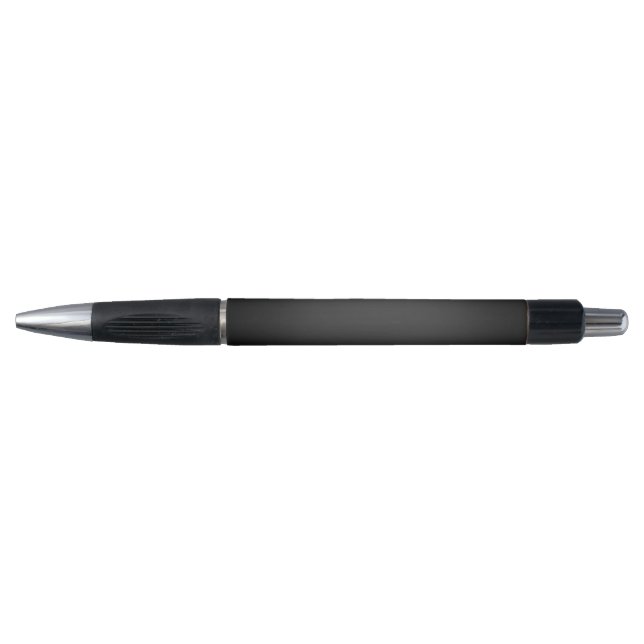 Eleganter Black Individuelle Name Ballpoint Pen Kugelschreiber (Vorderseite)