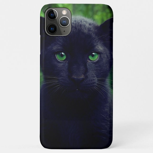 Eleganter Black Panther Phone Case - Wild & stilvo (Rückseite)