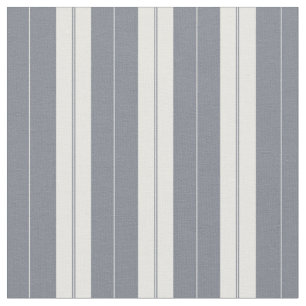 Eleganter blauer weißer antiker französischer Tick Stoff