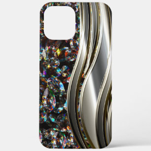Eleganter Bling-Diamant-Schmuck Metallic Case-Mate iPhone Hülle