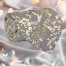 Eleganter blorischer Herbst Hochzeit Necktie