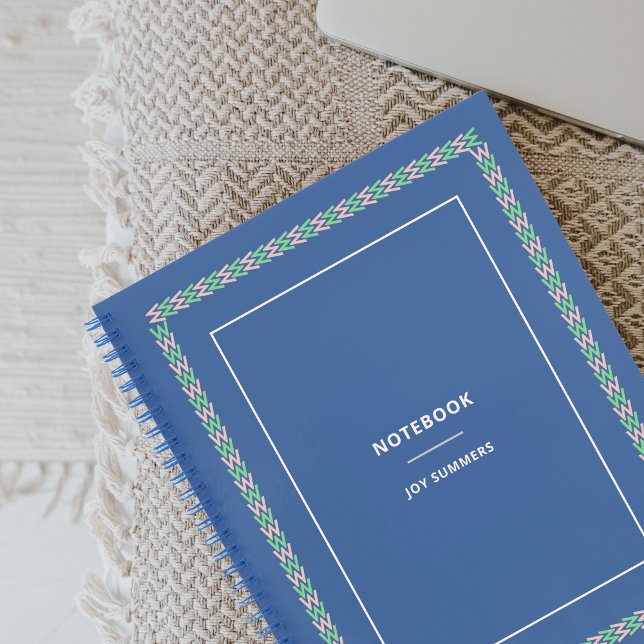 Eleganter Blue Notebook-Planer Notizbuch (Von Creator hochgeladen)