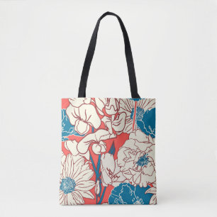 Eleganter Blumen Garten: Vintage Nahtloses Design