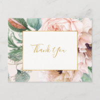 Eleganter Blumengarten | Pastel Vielen Dank