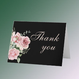 Eleganter Blumenstrauß zu jedem Geburtstag Dankeskarte