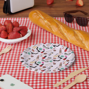 Eleganter Blush Girly Pink Makeup Artist Glamour Pappteller